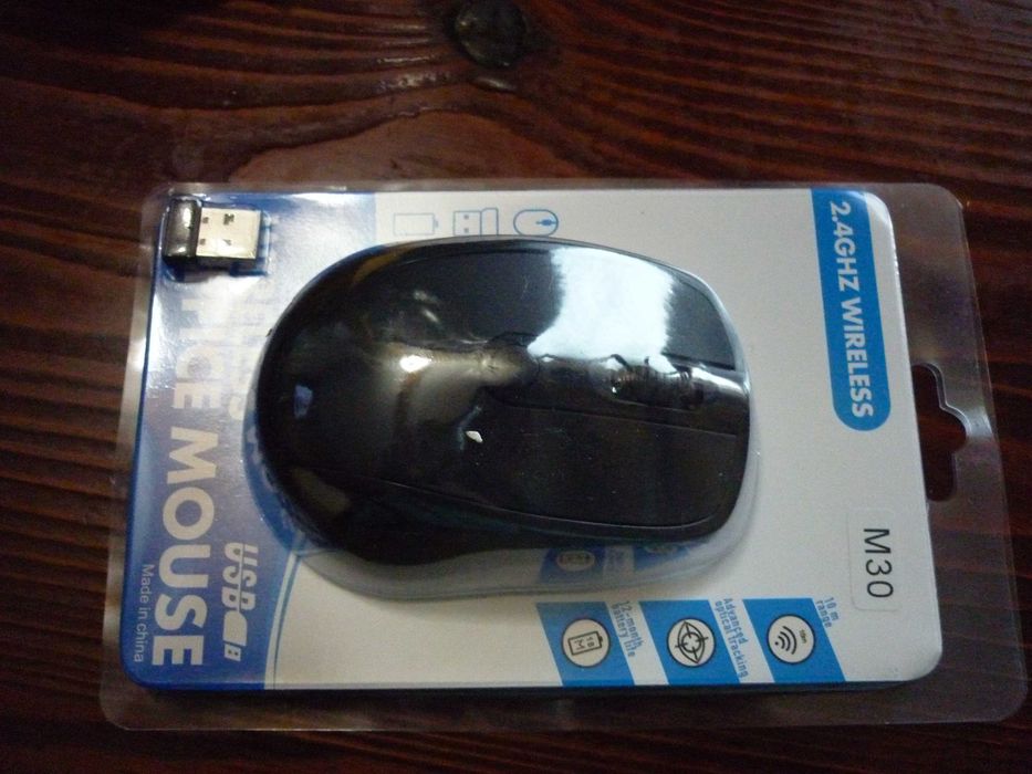 Мишка бездротова M30 black