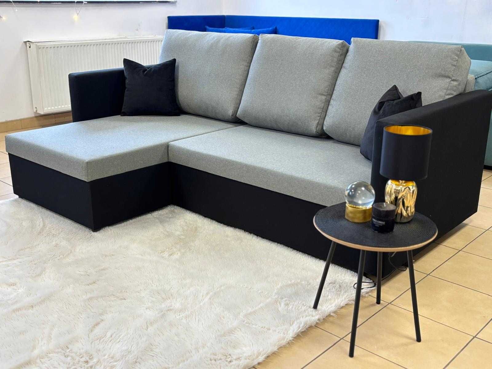 Narożnik rogówka Ateny funkcja spania pojemnik materac DARMOWA DOSTAWA