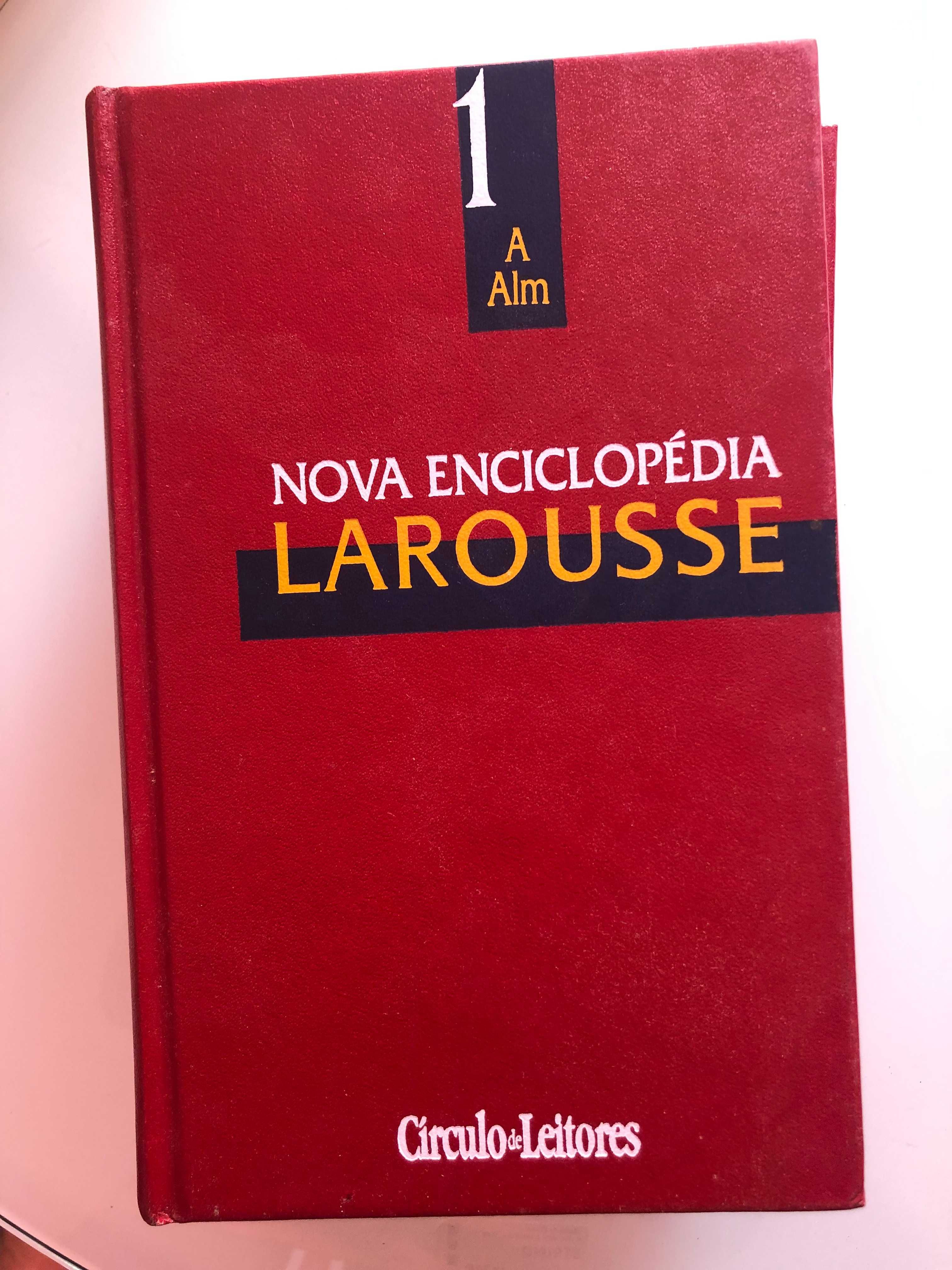 Nova enciclopédia Larousse (3 primeiros volumes)