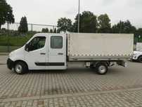 Renault MASTER 2.3 Doka brygadówka DOINWESTOWANA KLIMA  Salon POLSKA rok 2010/11 fv 23% KLIMA