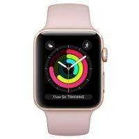 Смарт-годинник Apple Watch Series 3 GPS, 38mm Gold Aluminium Case with