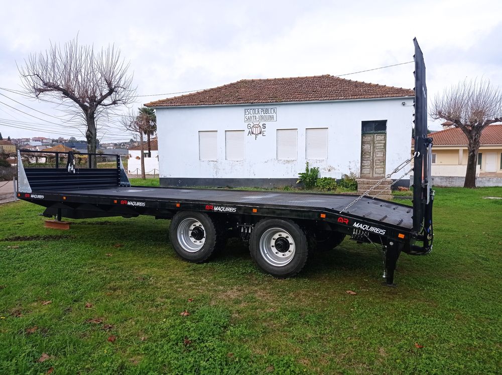 Reboque agrícola porta máquinas 12000kg