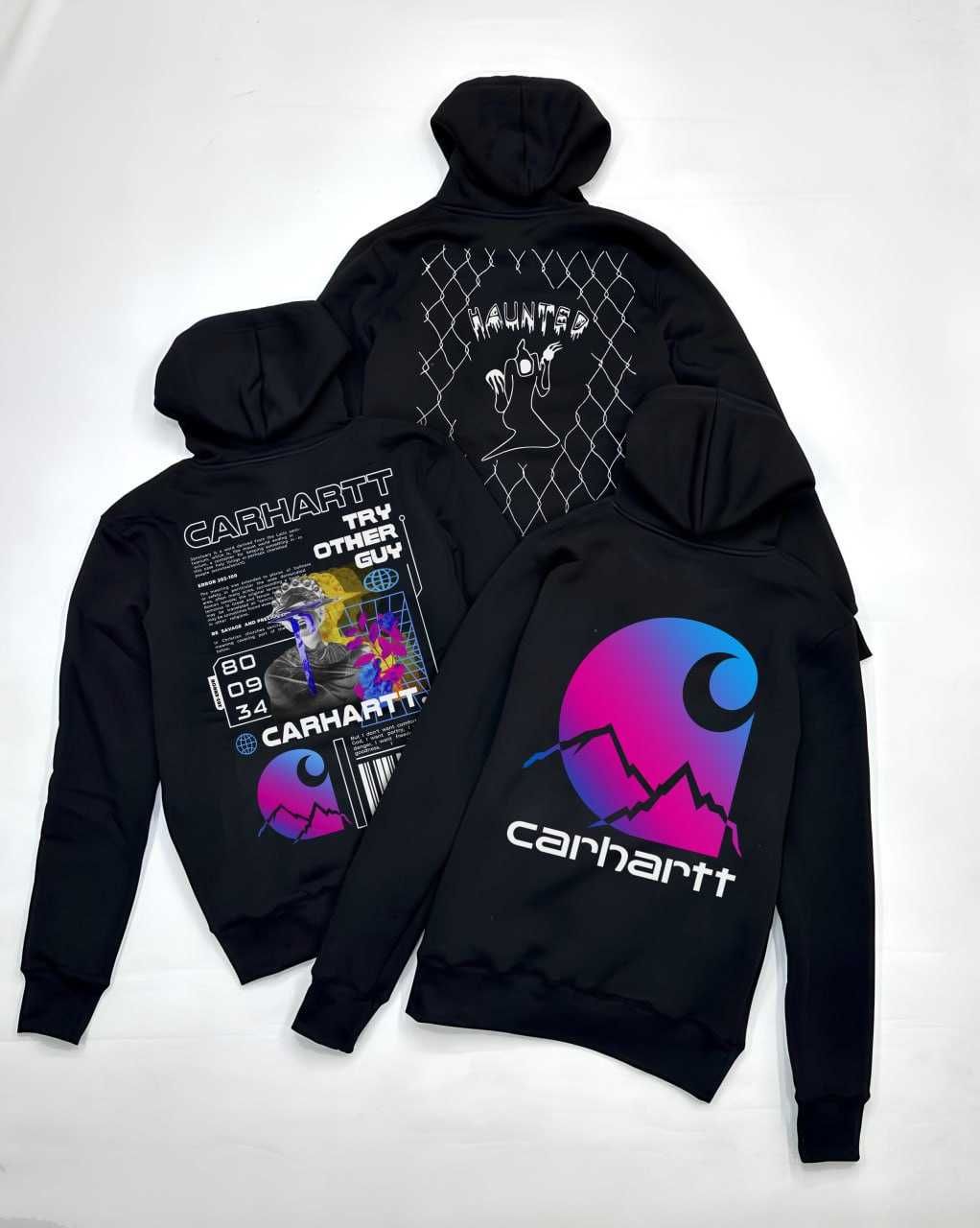 Новые Худи • CARHARTT • Разные Принты • Box Logo • С М Л ХЛ • Кархарт