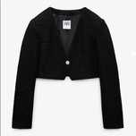 Пиджак zara твидовый