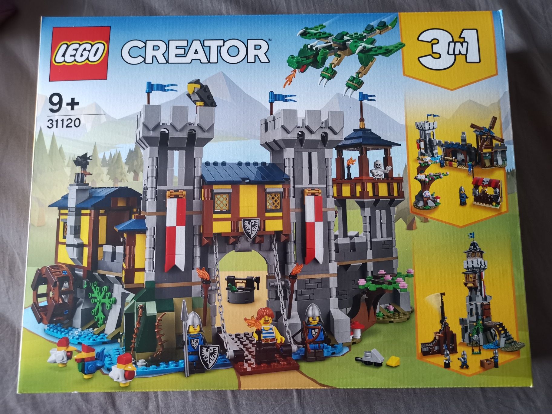 Lego 31120 zamek Creator NOWY