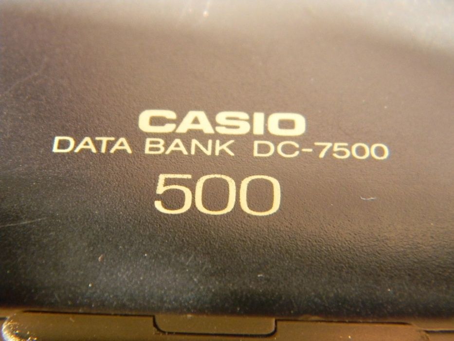 Agenda Electrónica Casio Data Bank 500 DC-7500