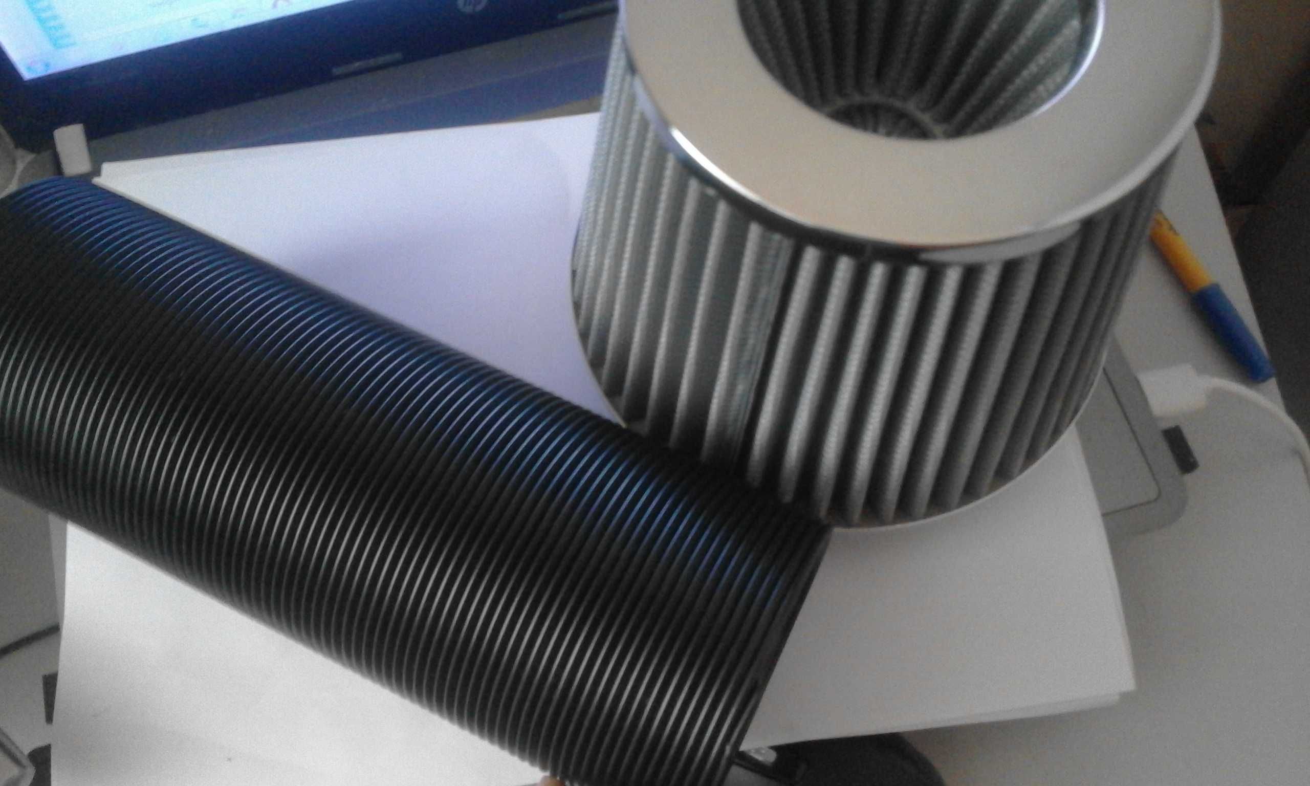 Filtro De Ar 76MM Alto Fluxo mais tubo