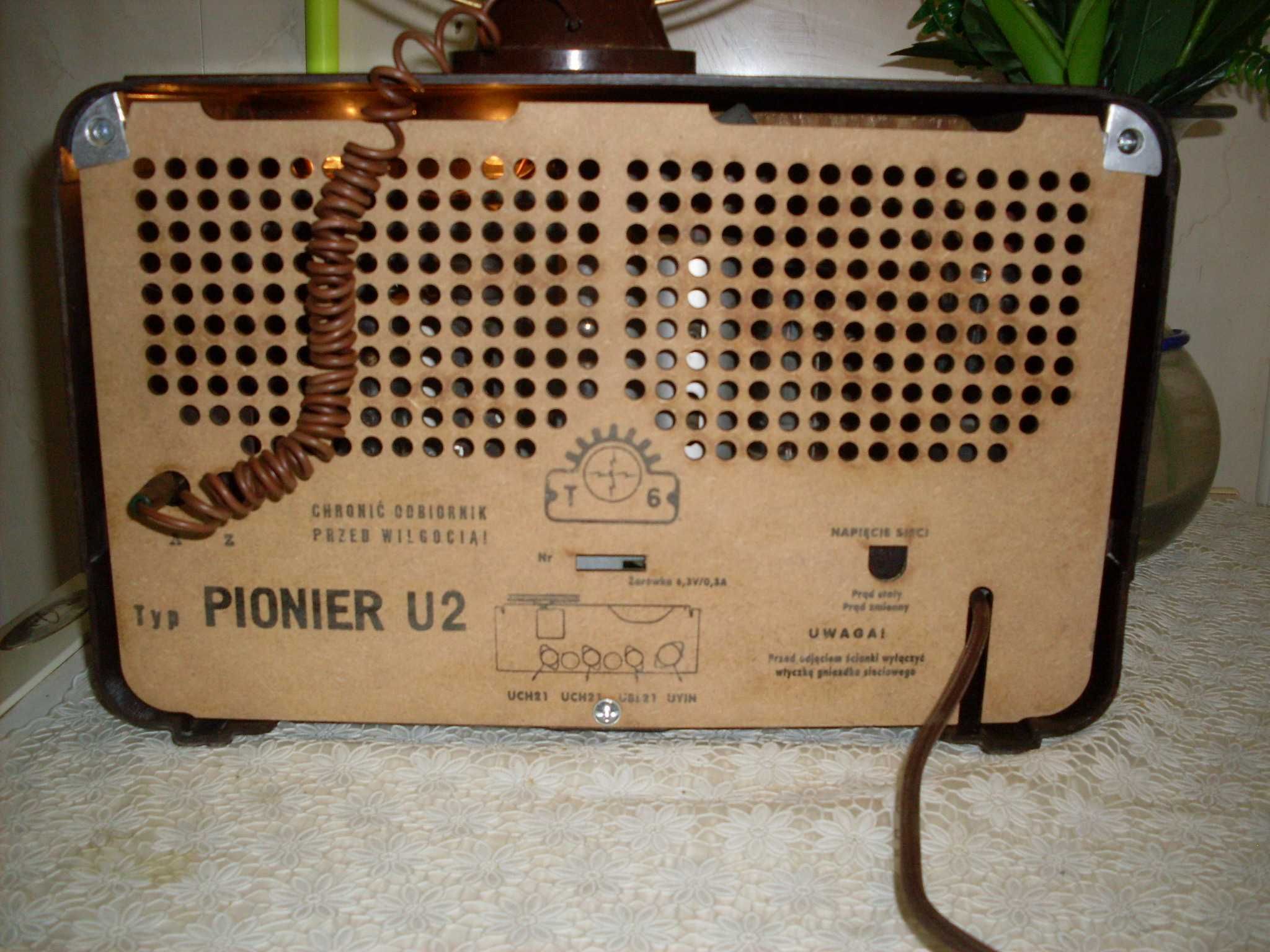 Piękne radio PIONIER z 1953 roku.