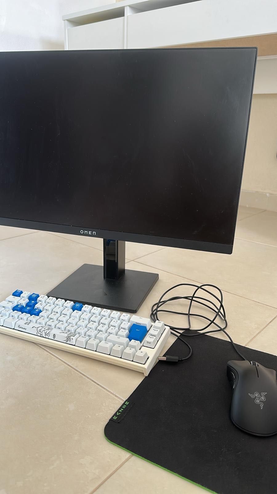 Monitor+teclado+rato+tapete
