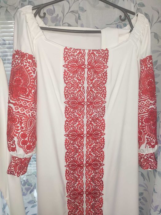 Вышиванка свадебное платье