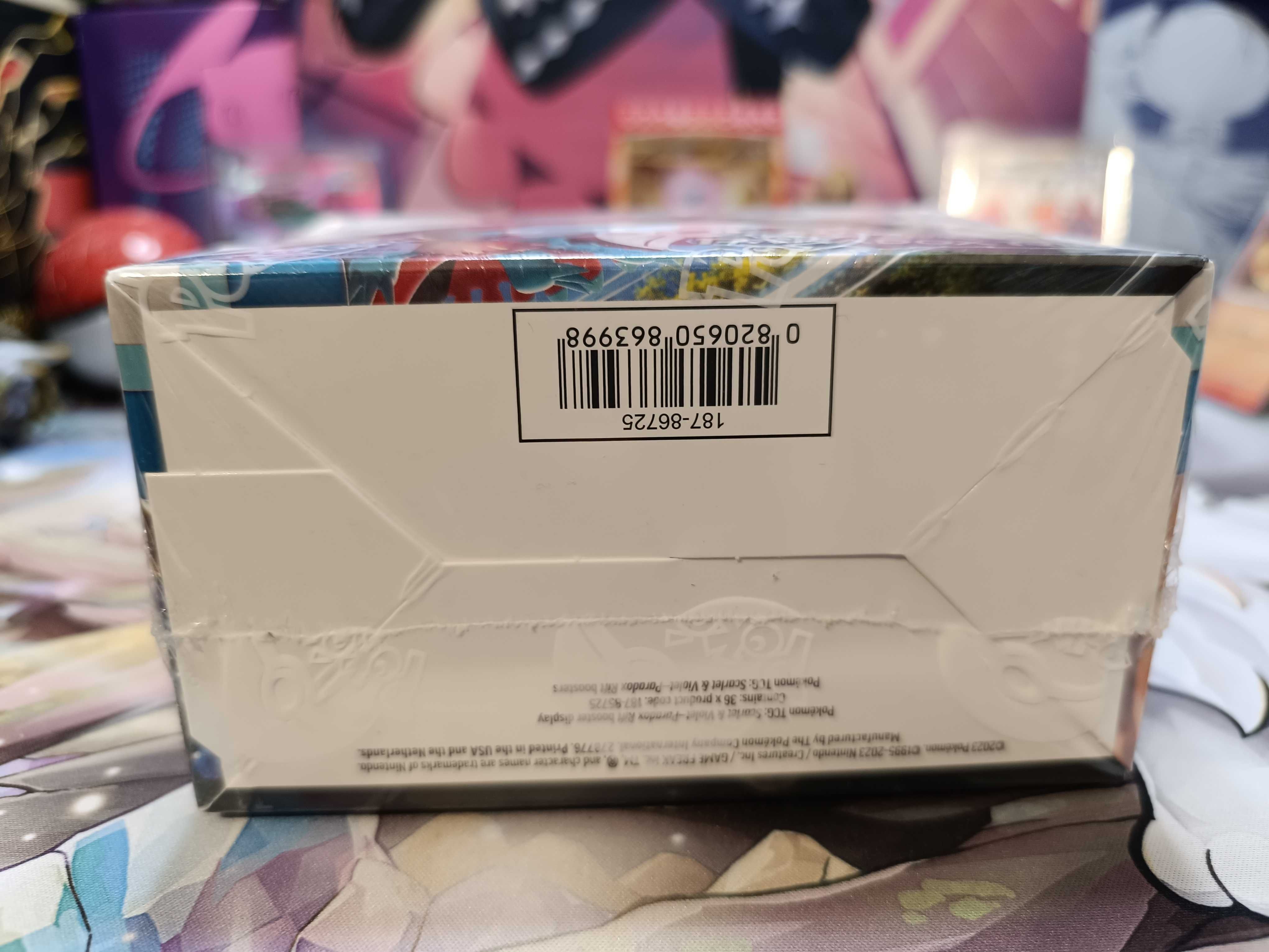 Orginalne Karty Pokemon Paradox Rift Booster Box