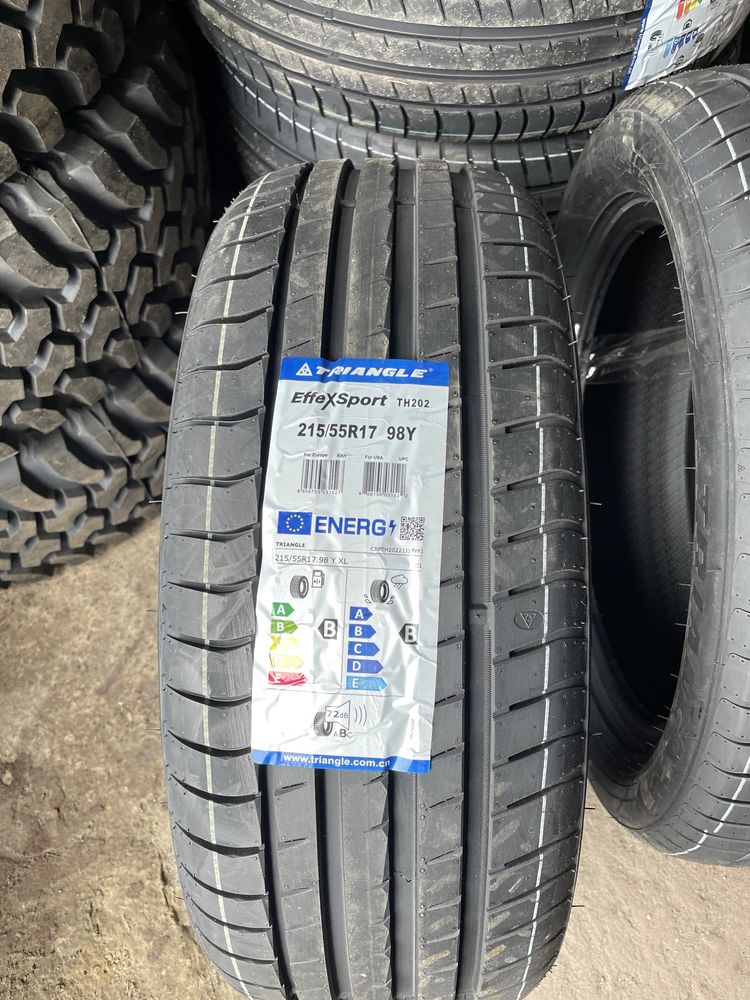 резина шини  гума 215/55 R17 Triangle kia Hyundai mazda