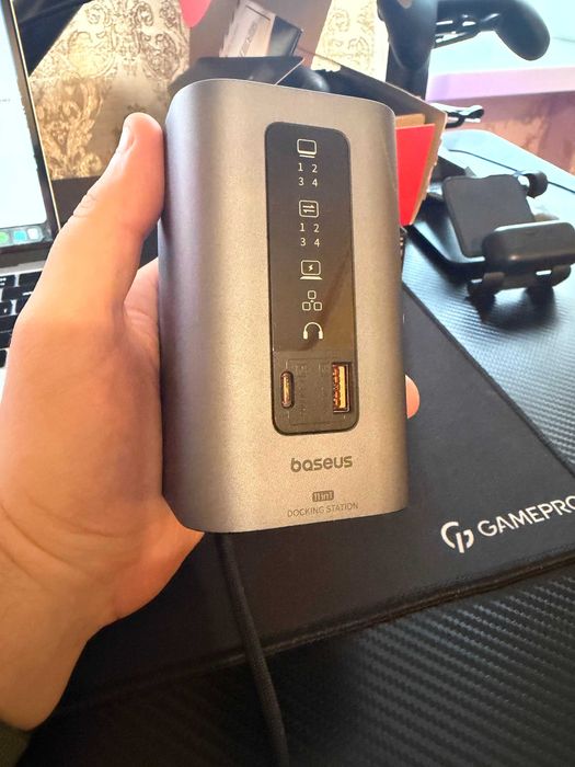 Baseus Spacemate Series 11-in-1(Win) Docking Station Space Gray