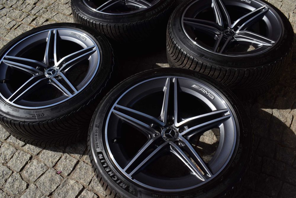 Mercedes AMG GT 4 door X290 63 E 53 43 j.nowe koła zima Michelin orygi