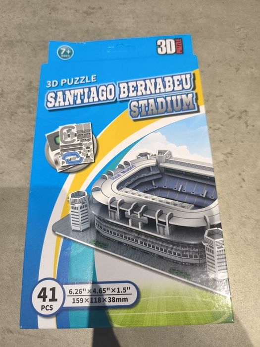Puzzle 3D stadion Santiago bernabeu