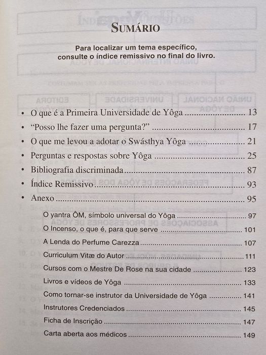 Tudo o que você nunca quis saber sobre Yôga - Mestre  de Rose
