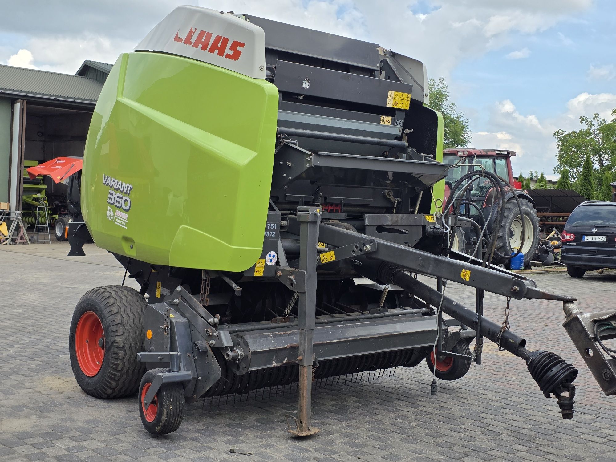Prasa CLAAS VARIANT 360 ROTOR SIATKA 380.260 john deere kuhn