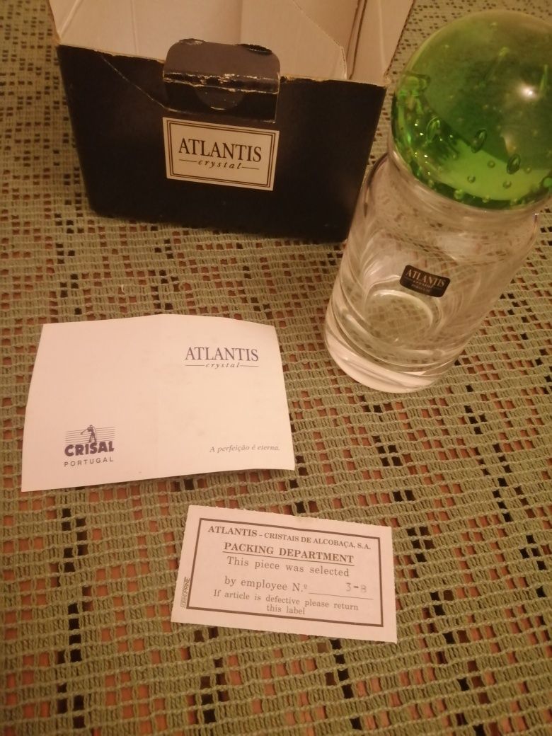 Frasco de Cristal Atlantis