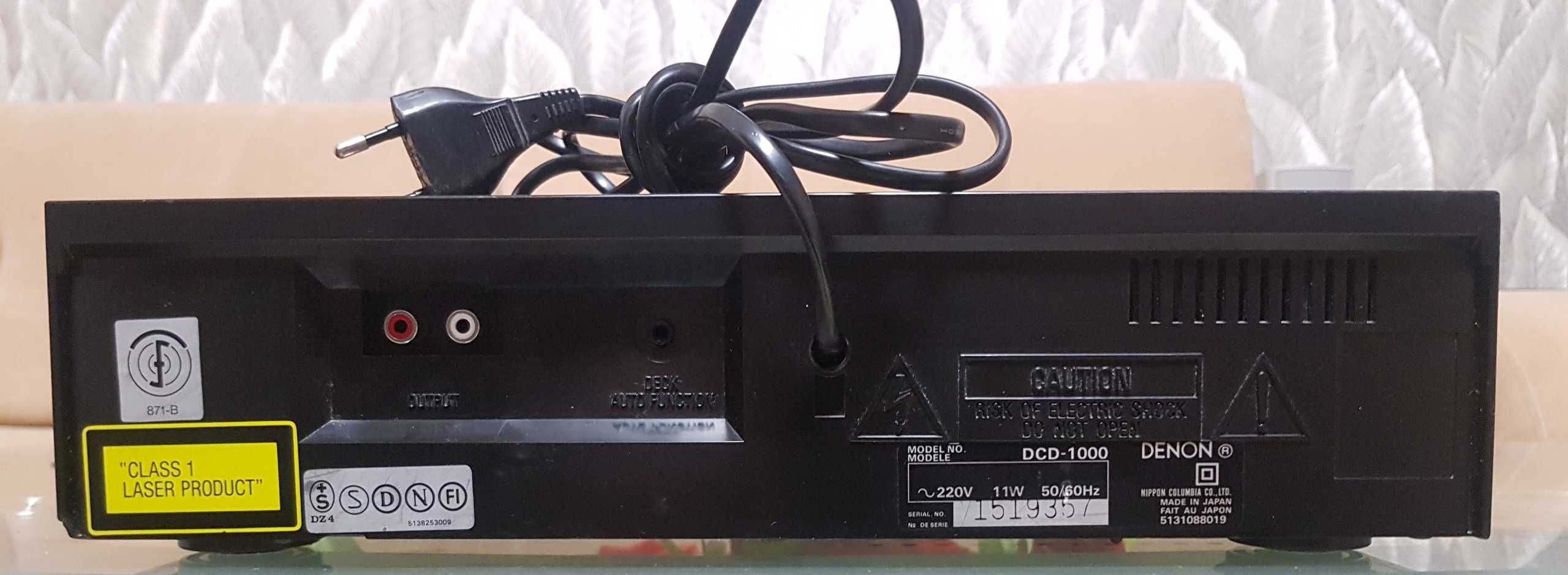 Проигрыватель CD  Denon DCD-1000 made in Japan/Japon