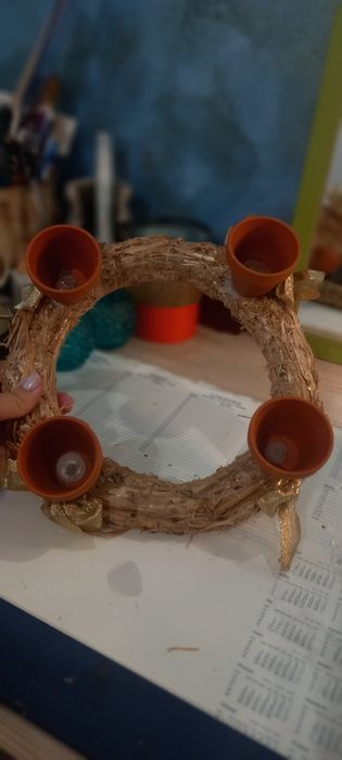 Wianek wieniec słomiany