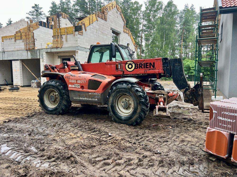 Ładowarka Manitou MT 1235s 2007r. JCB john deere cat dieci