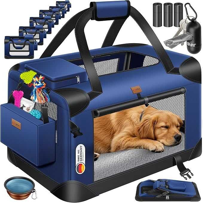 Lovpet Transporter dla psów i kotów, rozmiar XXL 91,4 x 63,5 x 63,5 cm