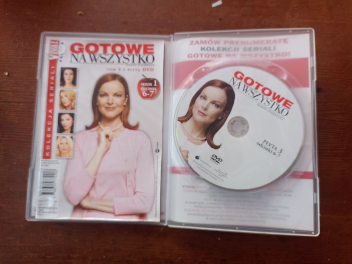 Serial: Gotowe na wszystko, sezon 1, płyta 3, odcinki 6-7