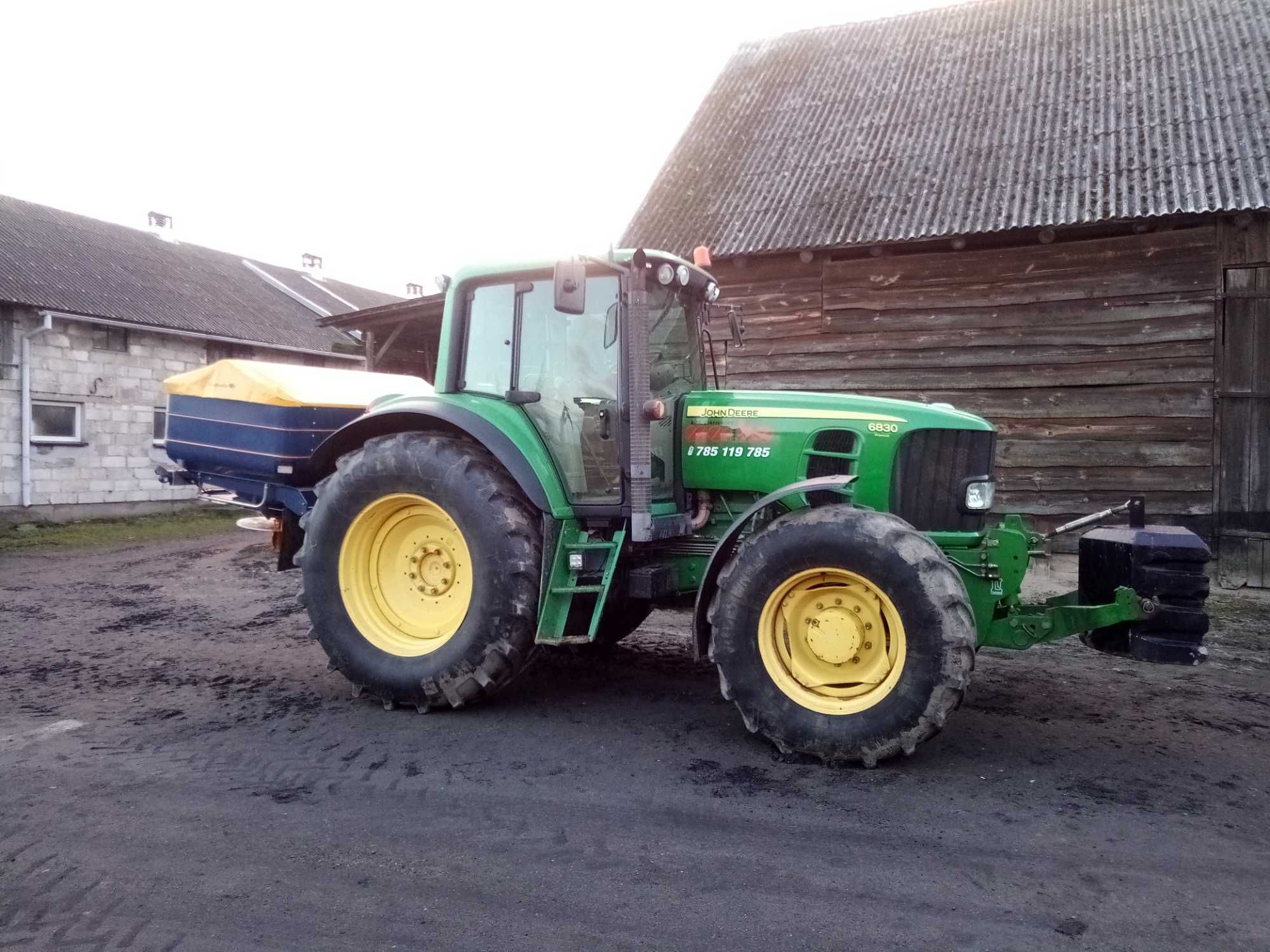 Wypożyczalnia Wynajmę Ciągnik rolniczy John Deere 7830, 7280R, 8370R M