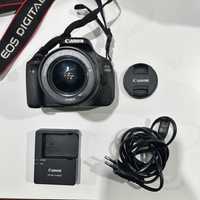 Camera Canon 600d (T3i) + lente Ef-s 18-55mm + acessórios