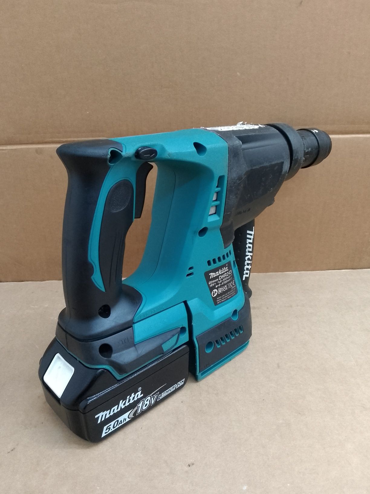 Makita DHR243 Młotowiertarka Udarowa 3Funkcyj Brushless 18V 5.0Ah 2020