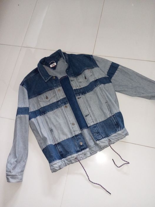 Kurtka damska jeans jesienna Tommy Hilfiger xxl