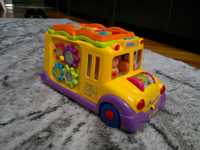 Interaktywny autobus dla dzieci + piesek Chester Smiki