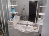 Sanita, bidé, Movel, base de duche e cabine