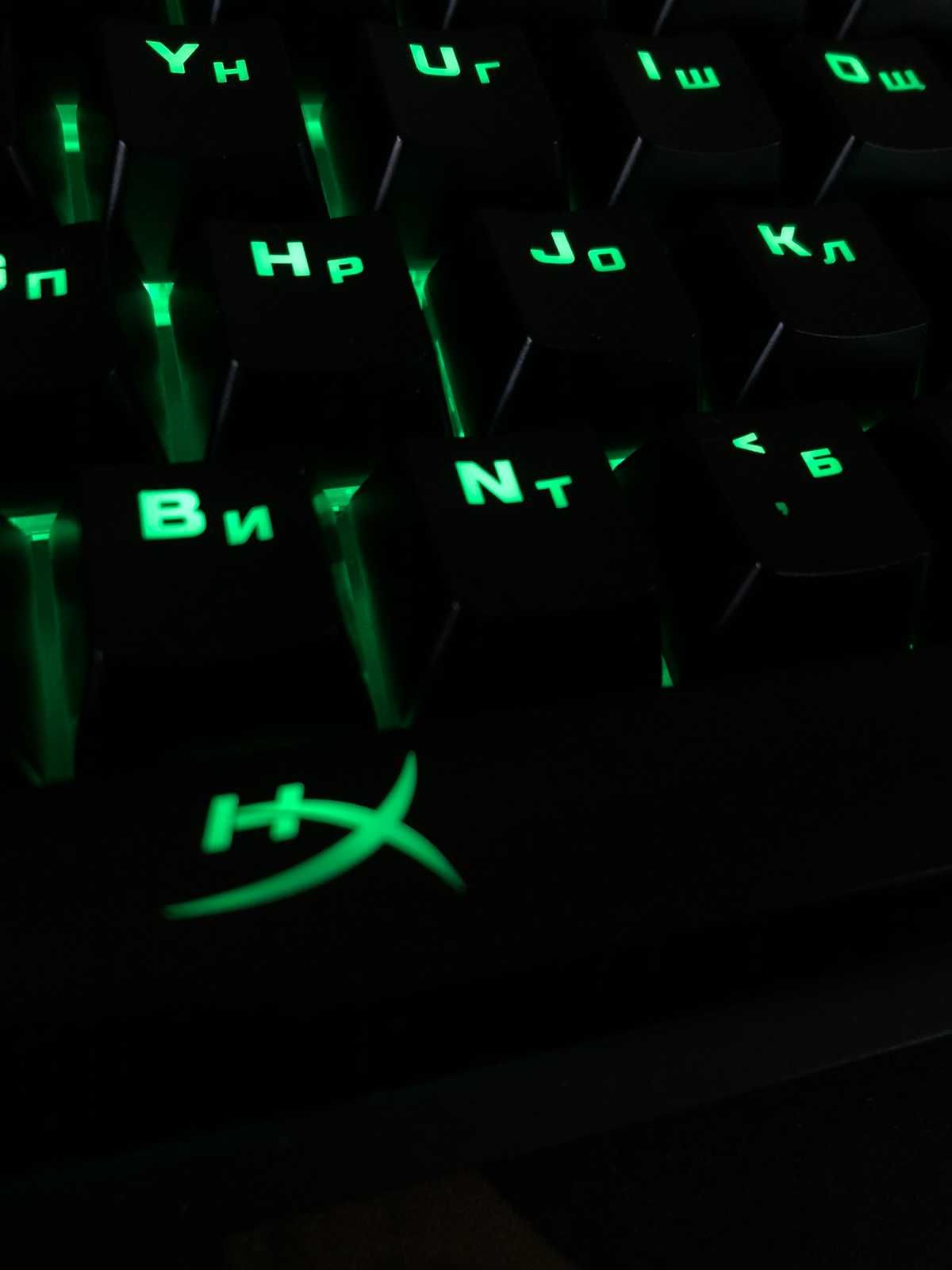 Продам клавиатуру HyperX Alloy FPS RGB Kailh Speed Silver