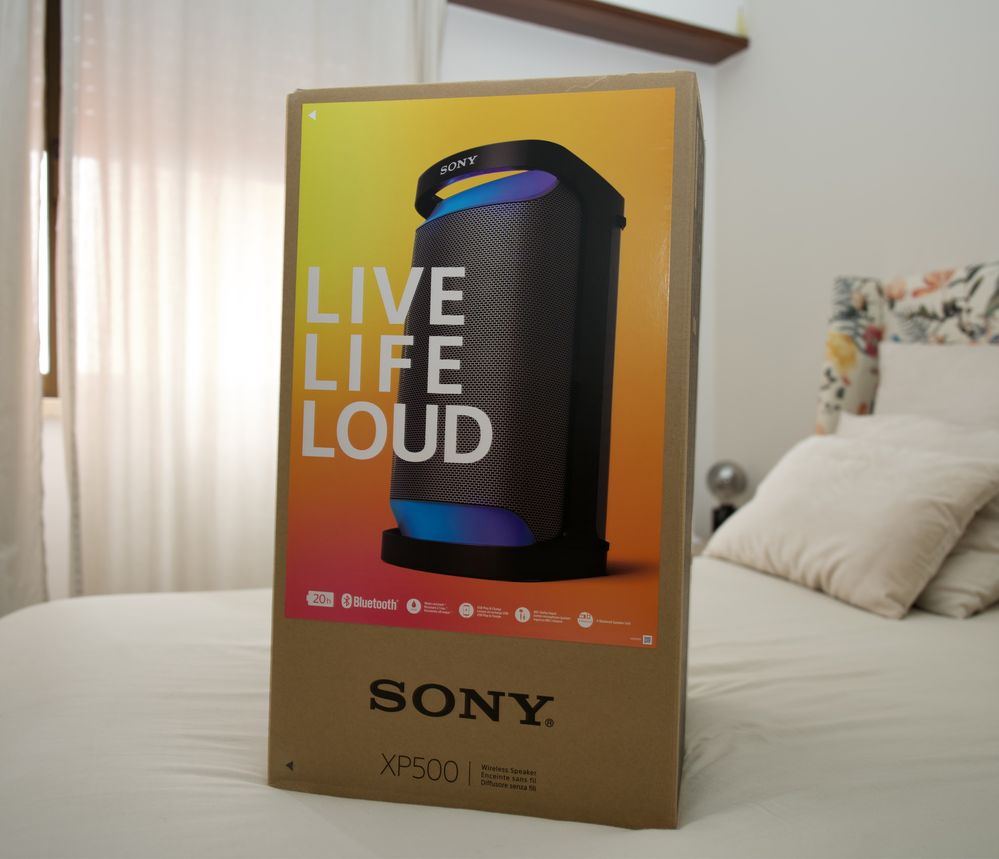 Coluna SONY SRS-XP500 *Nova*