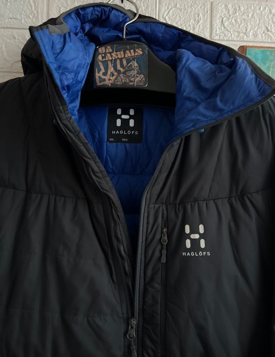 Пуховик Haglofs Bivvy pertex зимовий теплий натуральний пух рХХЛ