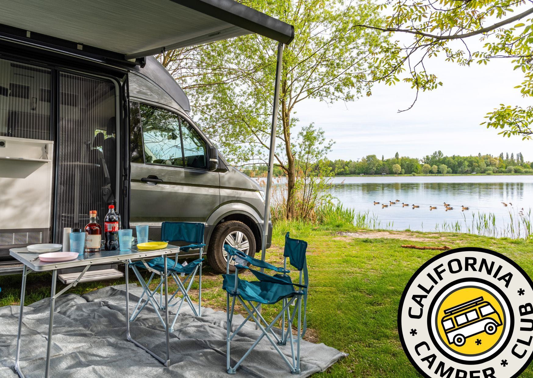 VW Grand California Wynajem Nowy 2025! Wolne Terminy! Kamper CamperVan