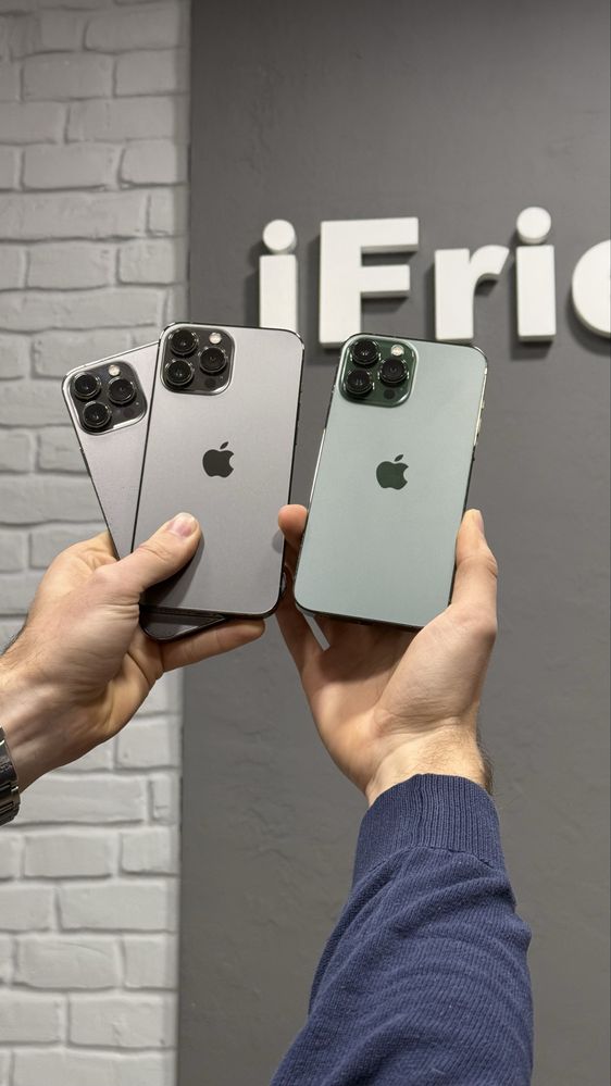 Iphone 13 pro max 512gb green, black