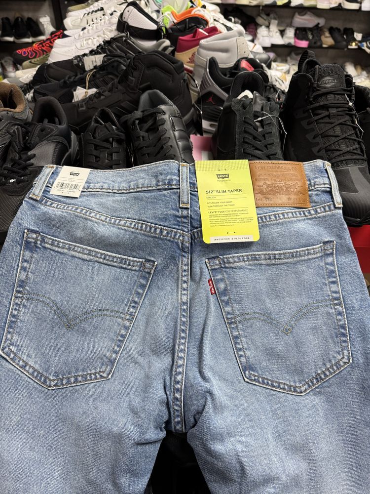 Джинсы Levis 512 Slim Taper оригінал