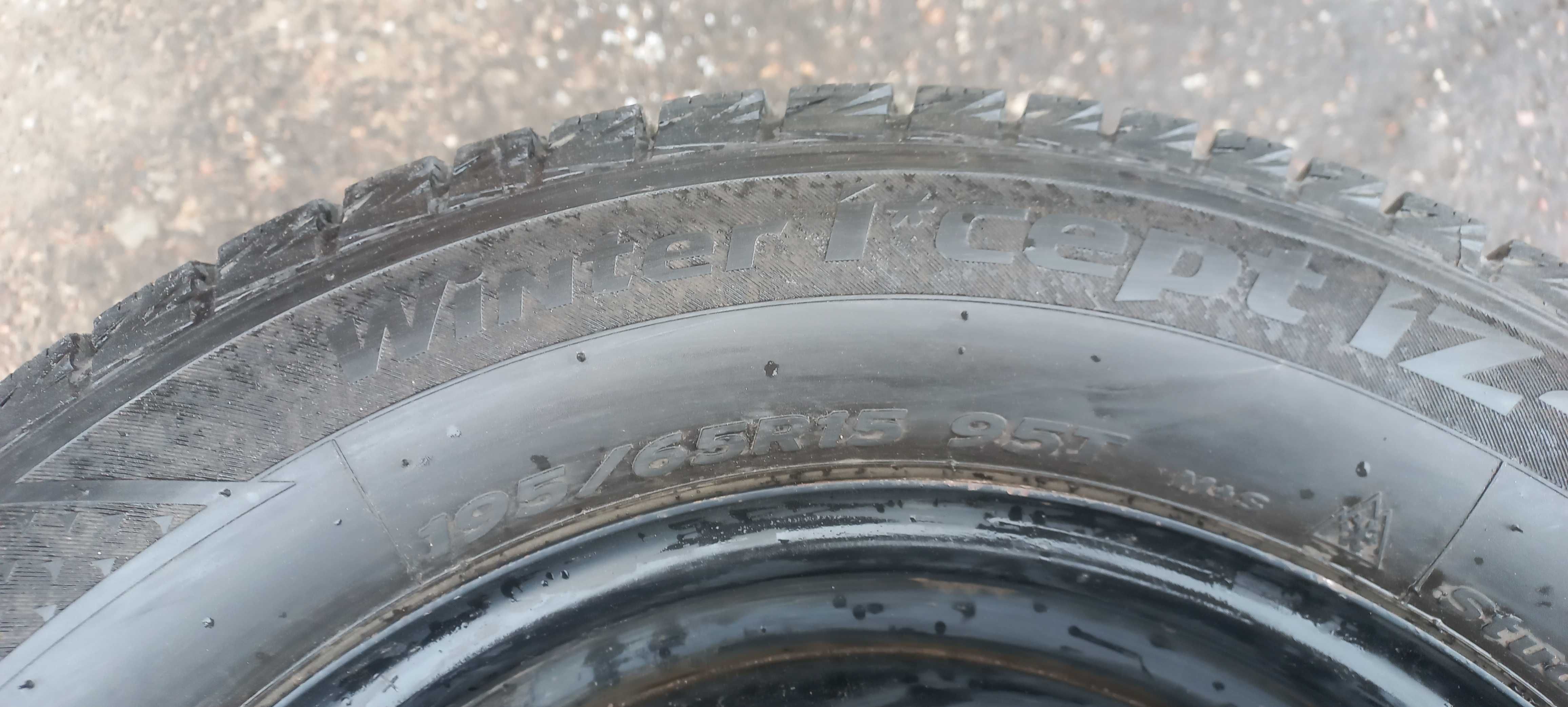 Комплект - диски 5  114.3 з гумою 195 / 65 R 15 Nokian Нокіан