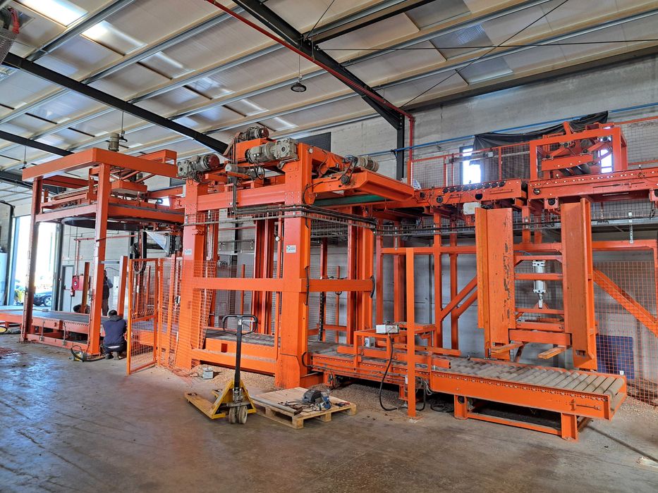 Linha de ensacamento e paletização HRV #G1001