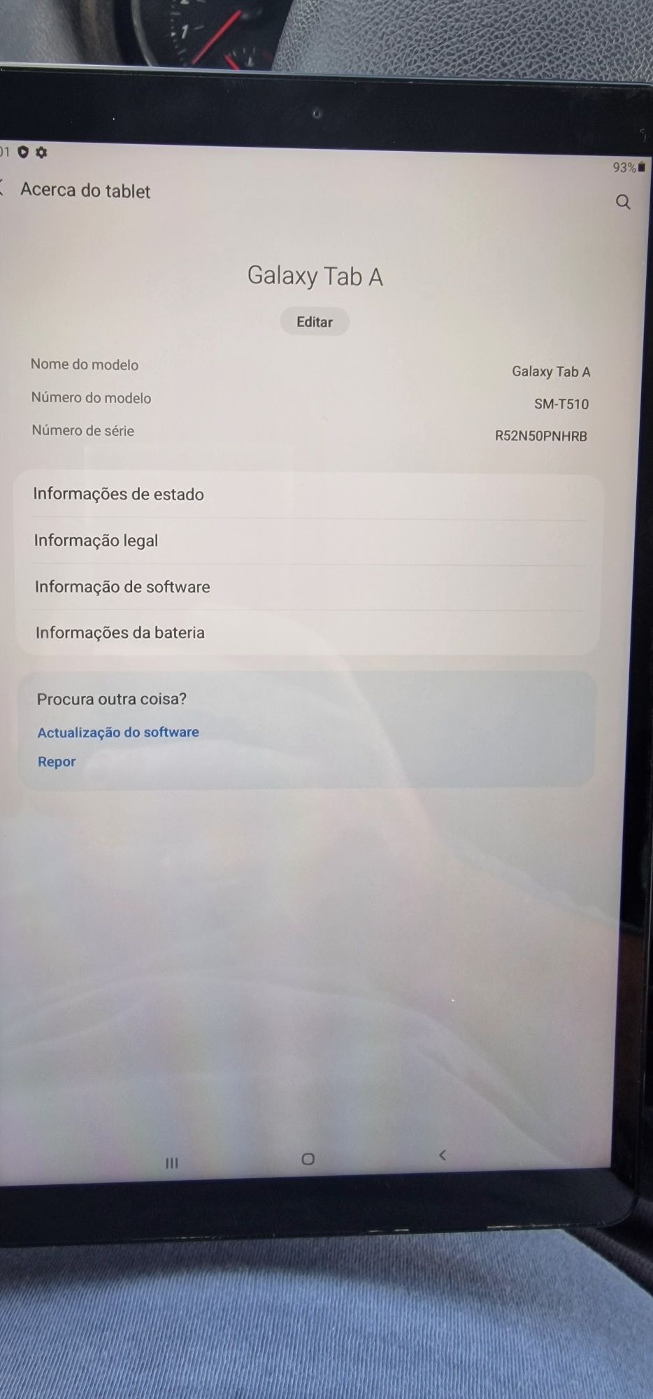 Tablet Samsung para trocas.