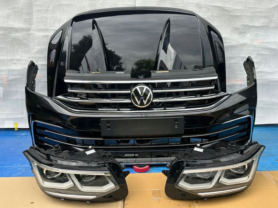 VW TIGUAN II R-LINE 2022 LIFT KOMPLETNY PRZÓD RADAR ORYGINAŁ