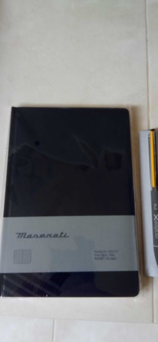 Plecak Maserati z salonu.plus notes i długopis