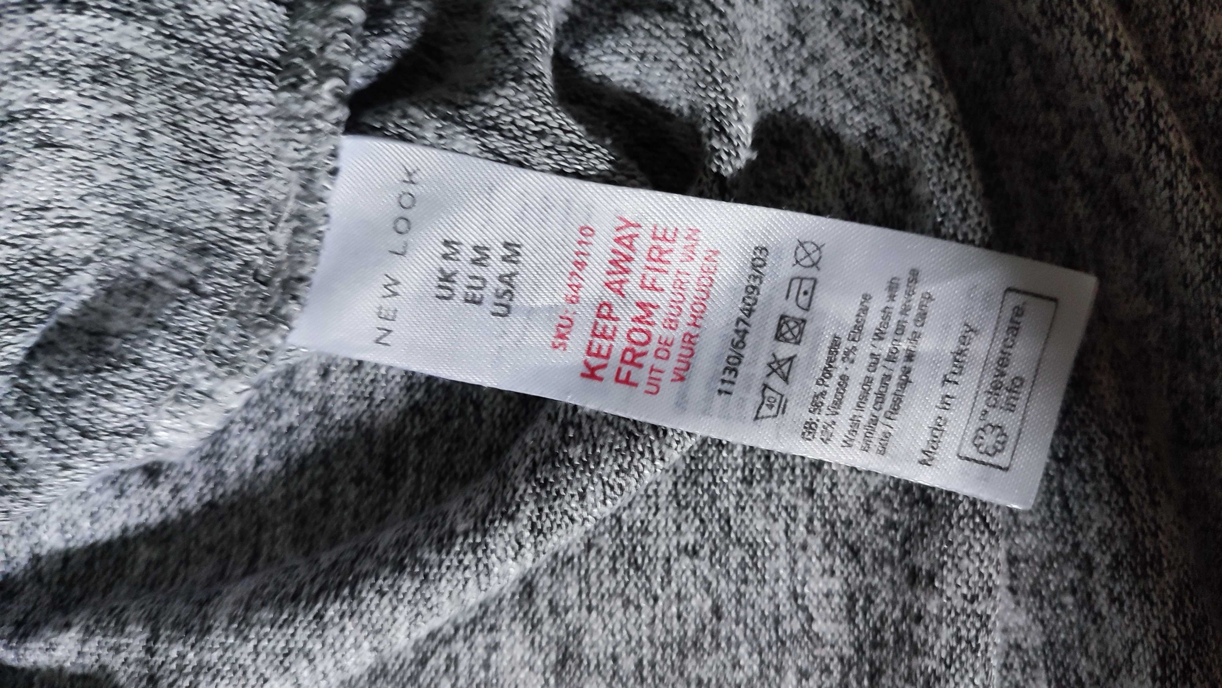 Bluzka damska dzianinowe sweter damski cienki rękaw do łokcia New Look