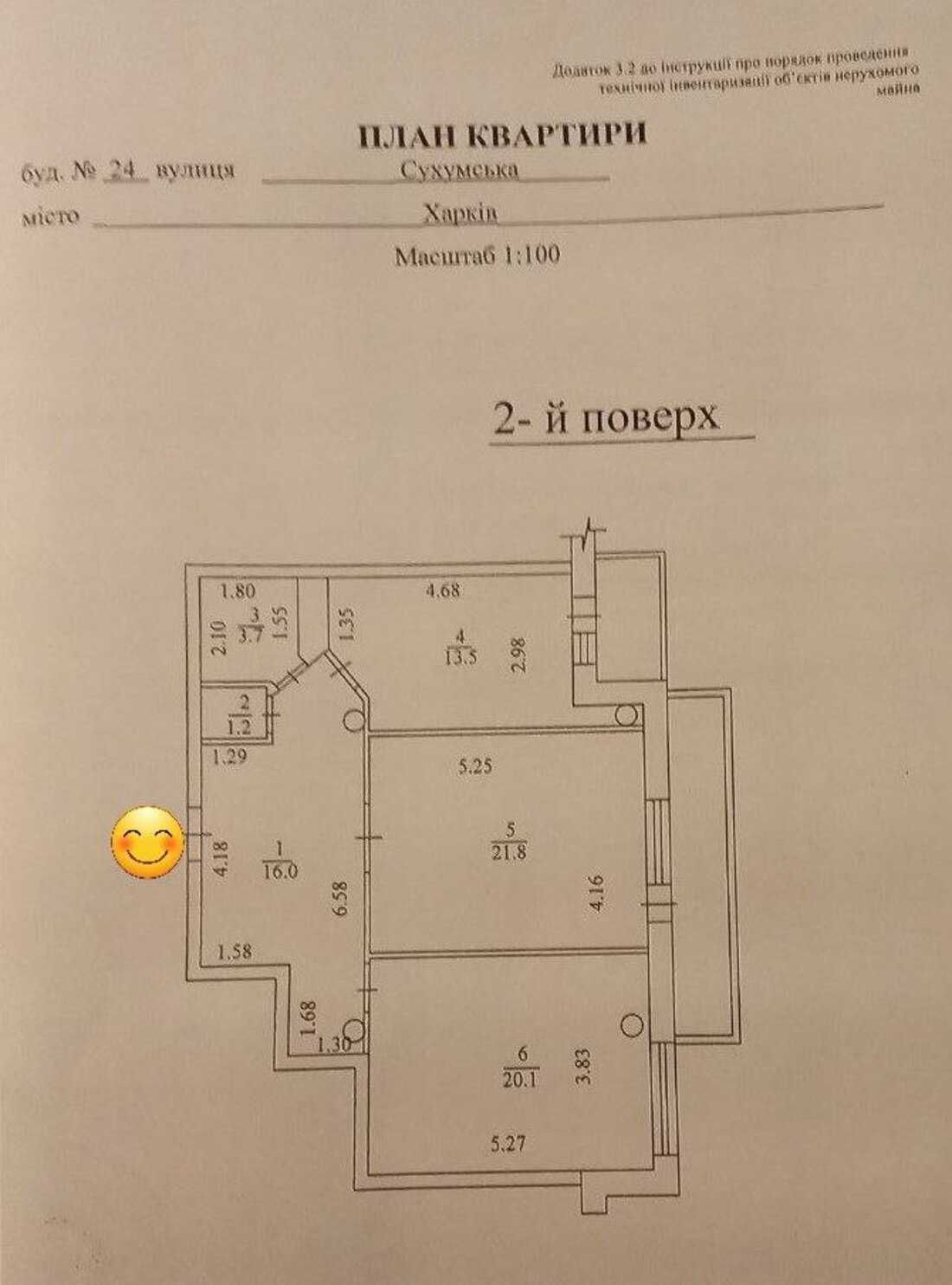 2-х комнатная квартира 80 м Новострой Ремонт Сухумская