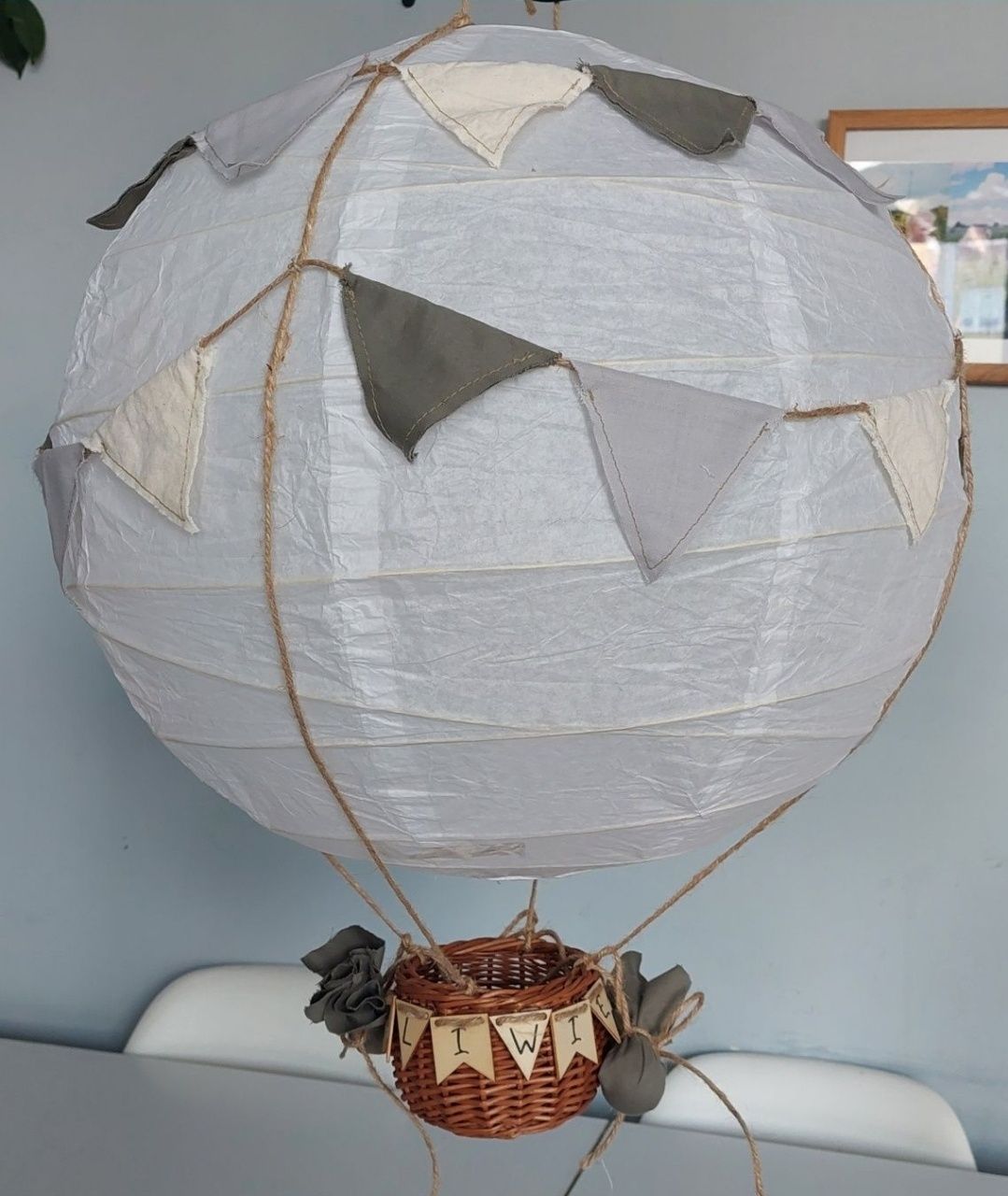 Lampa balon do pokoju dziecięcego