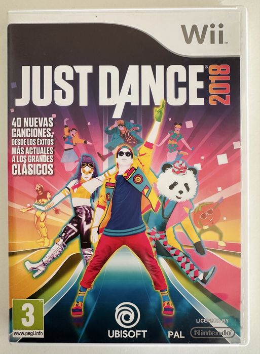 Jogo Just Dance 2018 para Wii Nintendo - prenda Natal