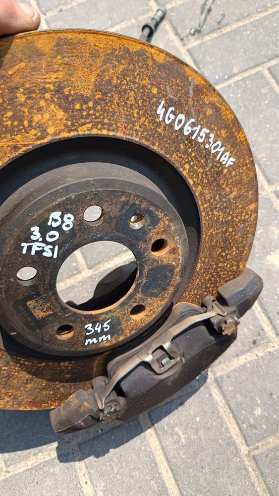 SWAP HAMULCY tarcze zaciski przód tył 345/300mm AUDI A4 B8 A5 8T Q5 8R