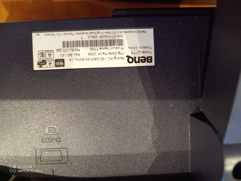 Monitor BenQ, zadbany